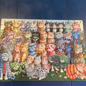 Ravensburger cat puzzle. 500 pieces